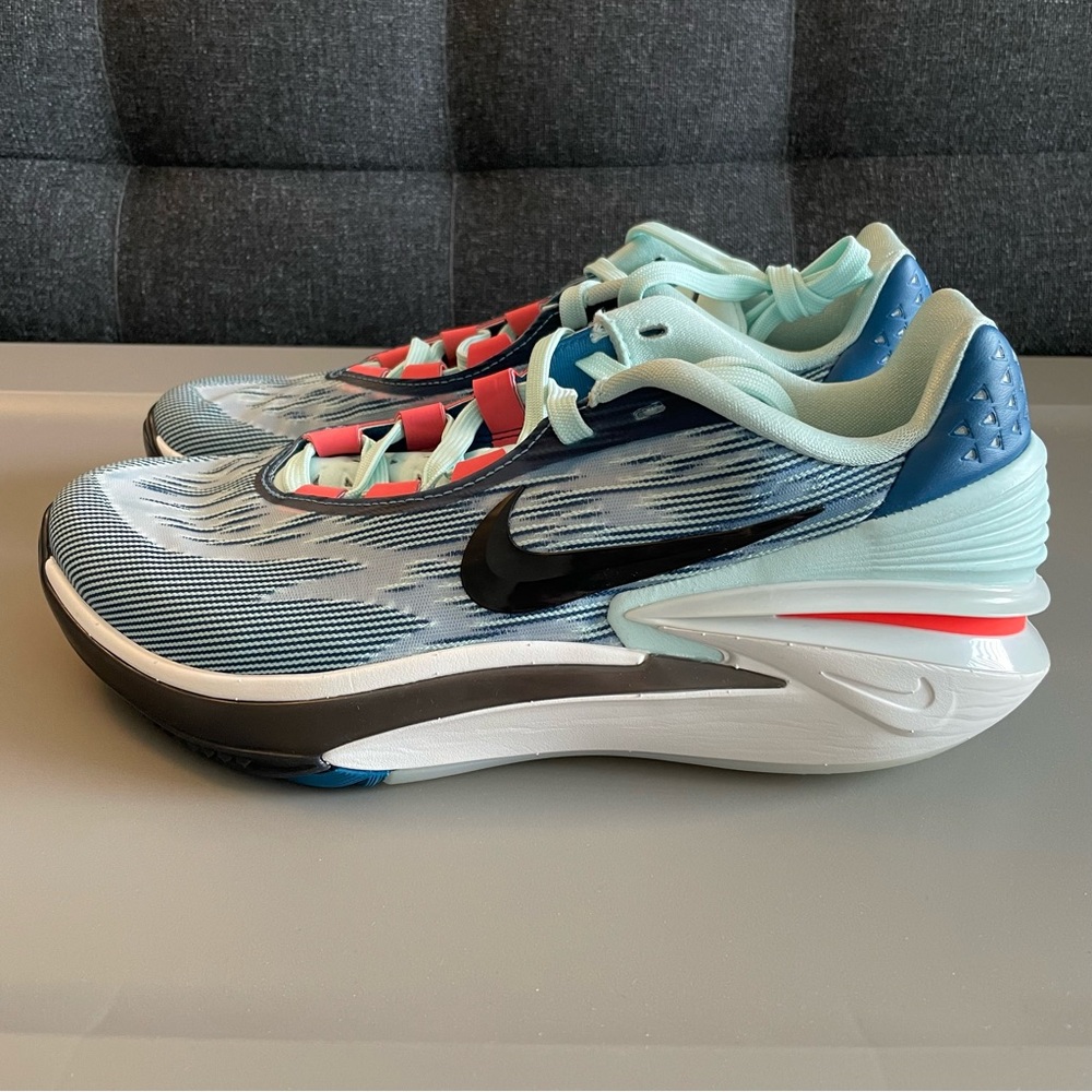 Nike Air Zoom GT Cut 2 Industrial Blue Jade Ice Shoes DJ6015-404 Men's
